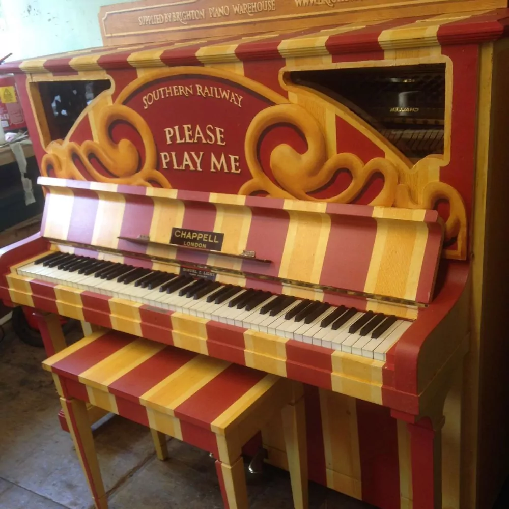 Brighton Piano at Brighton Station