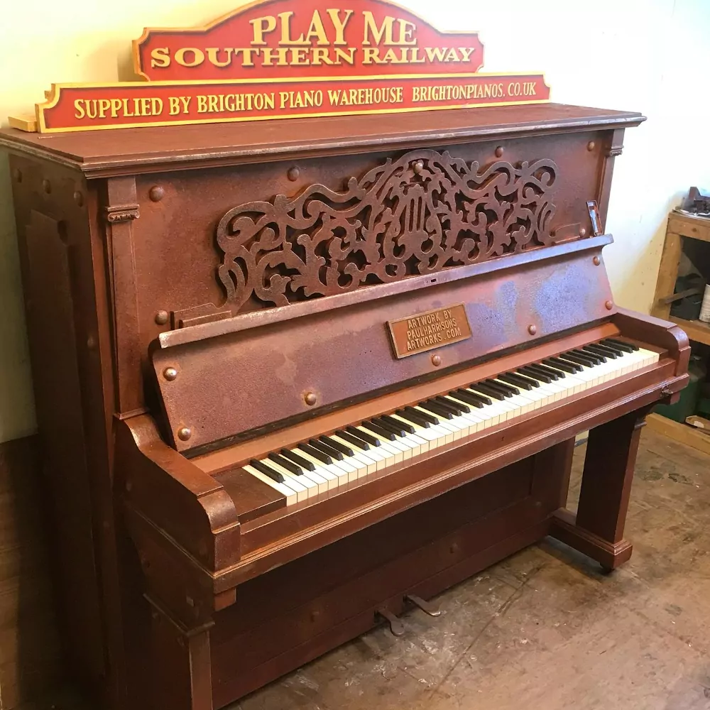 Brighton Piano at Brighton Station
